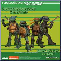 Deluxe Boxed Set from One:12 Collective - Teenage Mutant Ninja Turtles manufactured by Mezco [Loose]