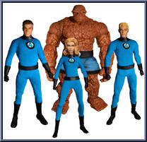 Fantastic Four - Deluxe Steel Boxed Set from One:12 Collective - Marvel manufactured by Mezco [Loose]