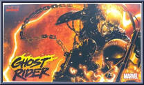 Ghost Rider & Hell Cycle from One:12 Collective - Marvel manufactured by Mezco [Front]