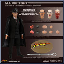 Major Toht and Ark of the Covenant Deluxe Boxed Set from One:12 Collective - Indiana Jones manufactured by Mezco [Loose]