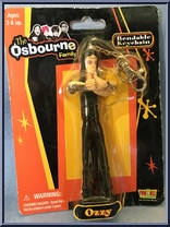 Ozzy from Osbourne Family - Bendable Keychains manufactured by Fun 4 All [Front]