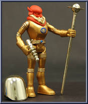 Goldiac from Outer Space Men - Basic Series manufactured by Four Horsemen [Loose]