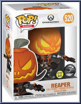 Reaper (Glows In The Dark) from Overwatch - Pop! Vinyl Figures manufactured by Funko [Front]