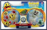 Pac & Betrayus from Pac-Man and the Ghostly Adventures - Pac Panic Spinners manufactured by Bandai [Front]