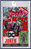 Joker (DC Rebirth) from Page Punchers - 3" Scale manufactured by McFarlane [Front]