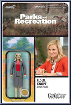 Leslie Knope from Parks and Recreation - ReAction Figures manufactured by Super7 [Front]