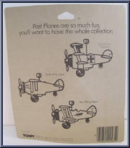 Red Baron's Triplane from Past Planes - Wind-Ups manufactured by Tomy [Back]