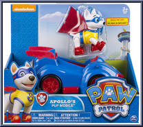 Apollo's Pup Mobile from Paw Patrol - Super Pups manufactured by Spinmaster [Front]