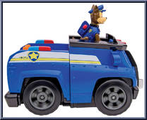 Chase's Deluxe Cruiser from Paw Patrol - Vehicles (Interactive) manufactured by Spinmaster [Loose]