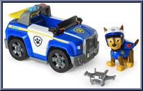 Chase's Highway Patrol Cruiser from Paw Patrol - Vehicles manufactured by Spinmaster [Loose]
