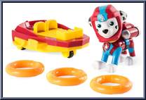 Marshall from Paw Patrol - Sea Patrol - Launching Surfboard manufactured by Spinmaster [Loose]