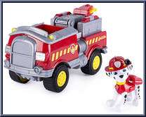 Marshall's Forest Fire Truck from Paw Patrol - Vehicles manufactured by Spinmaster [Loose]