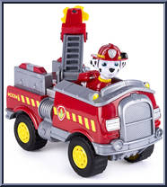 Marshall's Forest Fire Truck from Paw Patrol - Vehicles manufactured by Spinmaster [Loose]