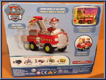Marshall's Forest Fire Truck from Paw Patrol - Vehicles manufactured by Spinmaster [Back]