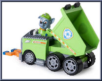 Rocky's Recycle Dump Truck from Paw Patrol - Vehicles manufactured by Spinmaster [Loose]
