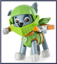 Medieval Rocky from Paw Patrol - Mission Quest manufactured by Spinmaster [Loose]