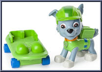 Skateboard Rocky from Paw Patrol - Skateboard Pups manufactured by Spinmaster [Loose]
