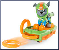 Rocky from Paw Patrol - Sea Patrol - Launching Surfboard manufactured by Spinmaster [Loose]