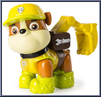 Hero Pup Jungle Rubble  from Paw Patrol - Jungle Rescue manufactured by Spinmaster [Loose]