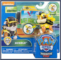 Rubble from Paw Patrol - Mission Paw manufactured by Spinmaster [Front]