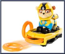 Rubble from Paw Patrol - Sea Patrol - Launching Surfboard manufactured by Spinmaster [Loose]