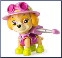Hero Pup Jungle Skye from Paw Patrol - Jungle Rescue manufactured by Spinmaster [Loose]