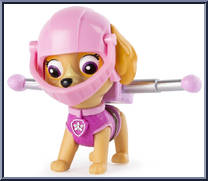 Medieval Skye from Paw Patrol - Mission Quest manufactured by Spinmaster [Loose]