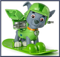 Snowboard Rocky from Paw Patrol - Winter Rescues manufactured by Spinmaster [Loose]