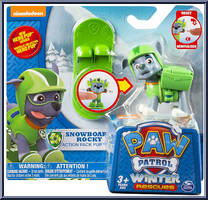 Snowboard Rocky from Paw Patrol - Winter Rescues manufactured by Spinmaster [Front]
