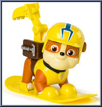 Snowboard Rubble from Paw Patrol - Winter Rescues manufactured by Spinmaster [Loose]