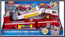 Ultimate Fire Truck from Paw Patrol - Ultimate Resque Vehicles manufactured by Spinmaster [Front]