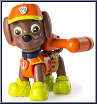 Hero Pup Jungle Zuma  from Paw Patrol - Jungle Rescue manufactured by Spinmaster [Loose]