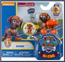 Zuma from Paw Patrol - All-Stars manufactured by Spinmaster [Front]