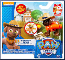 Cowboy Zuma  from Paw Patrol - Western Pups manufactured by Spinmaster [Front]