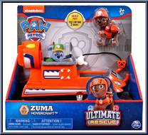 Zuma Hovercraft from Paw Patrol - Ultimate Resque Vehicles manufactured by Spinmaster [Front]