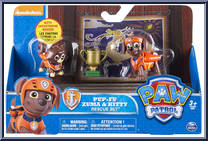Zuma and Kitty from Paw Patrol - Pup-Fu manufactured by Spinmaster [Front]