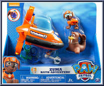 Zuma's Bath Adventure Playset from Paw Patrol - Bath Adventure manufactured by Spinmaster [Front]