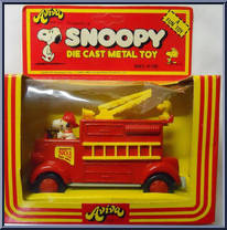 Fire Engine from Peanuts - Die Cast Metal manufactured by Aviva [Front]