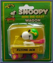 Flying Ace from Peanuts - Mini Die-Cast Wagons manufactured by Aviva [Front]