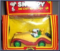 Sports Car from Peanuts - Die Cast Metal manufactured by Aviva [Front]