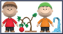 Charlie Brown / Sad Tree / Linus Action Figure