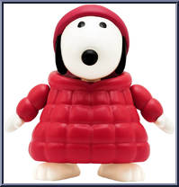 Snoopy (Puffy Coat) from Peanuts - Wave 5 manufactured by Super7 [Loose]