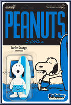 Snoopy (Surfer) from Peanuts - Wave 5 manufactured by Super7 [Front]