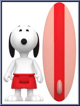 Surfer Snoopy from Peanuts - Blind Box manufactured by Super7 [Loose]