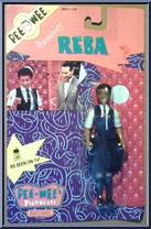 Reba from Pee-Wee's Playhouse - Basic Series manufactured by Matchbox [Front]