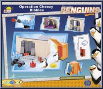 Operation Cheezy Dibbles from Penguins of Madagascar - Basic Series manufactured by Cobi [Back]