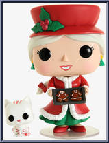 Mrs. Claus & Candy Cane from Peppermint Lane - Pop! Vinyl Figures manufactured by Funko [Loose]
