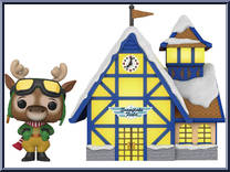 Harriet Camber (with Snowflake Field) (Town Christmas) from Peppermint Lane - Pop! Vinyl Figures manufactured by Funko [Loose]