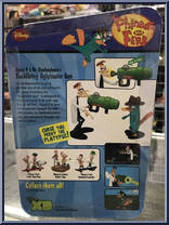 Agent P & Dr. Doofenshmirtz (Backfiring Uglyinator Gun) from Phineas and Ferb - Basic Series manufactured by Jakks Pacific [Back]