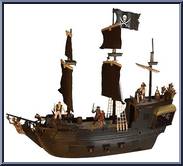 Ultimate Black Pearl from Pirates of the Caribbean - At World's End - Playsets manufactured by Zizzle [Loose]